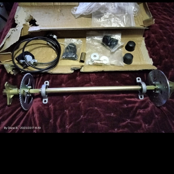 Go Kart Live Rear Axle 29" Axle Length Assembly Kit NWOT - Picture 7 of 8